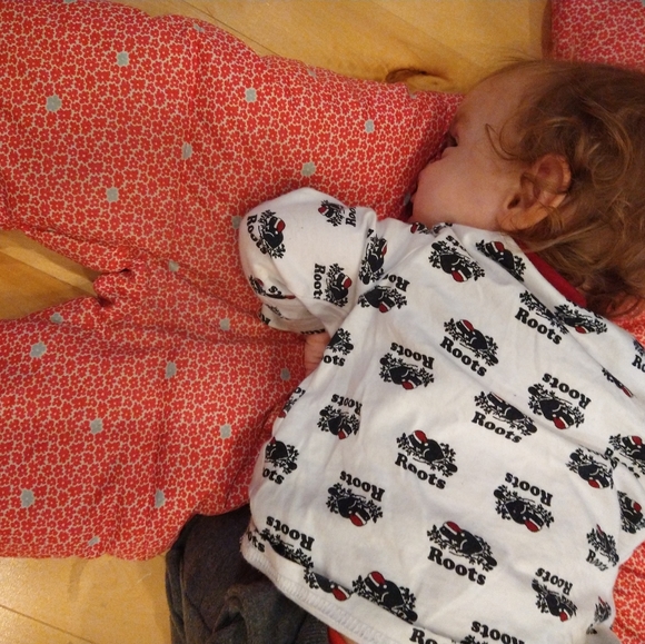 18-24m Columbia pink coral one piece puffer jacket with flowers not perfect - Picture 7 of 13